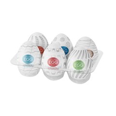 Набор яиц-мастурбаторов Tenga Egg New Standard Pack (6 яиц) SO5493 фото