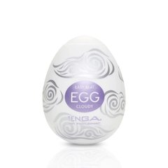 Tenga Egg Hard Boiled Strong Sensations Cloudy - Мастурбатор-яйцо, 5х4.5 см (сиреневый) E24240 фото