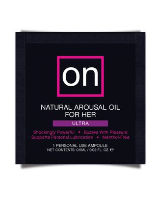 Пробник возбуждающего масла Sensuva - ON Arousal Oil for Her Ultra (0,5 мл) SO3545 фото