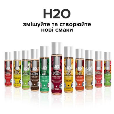 Змазка на водній основі JO H2O — Raspberry Sorbet (120 мл) без цукру, рослинний гліцерин SO1671 фото