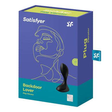 Анальная вибропробка Satisfyer Backdoor Lover Black SO5440 фото