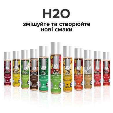 Змазка на водній основі JO H2O — Tropical Passion (120 мл) без цукру, рослинний гліцерин SO1674 фото