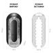 Мастурбатор Tenga Flip Zero Electronic Vibration Black, изменяемая интенсивность, раскладной SO2445 фото 2