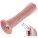 Фаллоимитатор 10.2″ с вибрацией для секс-машин Hismith Silicone Dildo with Vibe, съемный коннектор SO6211 фото 1