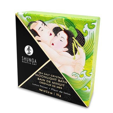 Соль для ванны Shunga Moonlight Bath - Lotus Flower (75 гр), соль Мертвого моря, аромамасла SO2542 фото