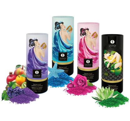 Соль для ванны Shunga Oriental Crystals Bath Salts – Exotic Fruits (500 г), соль Мертвого моря SO6895 фото