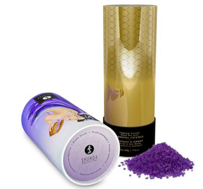 Соль для ванны Shunga Oriental Crystals Bath Salts – Exotic Fruits (500 г), соль Мертвого моря SO6895 фото