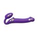 Безремневой страпон с вибрацией Strap-On-Me Vibrating Violet XL, диаметр 4,5см, пульт ДУ, регулируем SO3827 фото 3