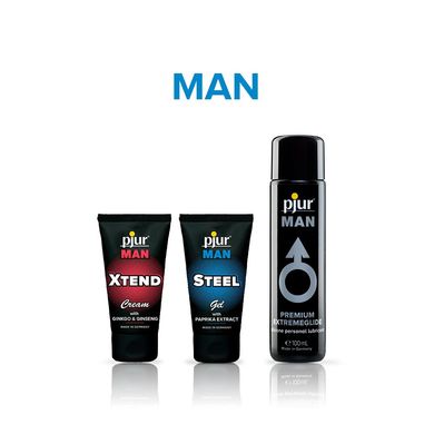 Крем для пениса стимулирующий pjur MAN Xtend Cream 50 ml, с экстрактом гинкго и женьшеня PJ12900 фото