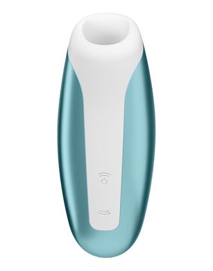 Миниатюрный вакуумный стимулятор Satisfyer Love Breeze Ice Blue SO4103 фото