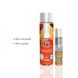 System JO GWP - Peaches & Cream - Peachy Lips 120 мл & H2O Vanilla 30 мл - Комплект лубрикантов SO6771 фото 2